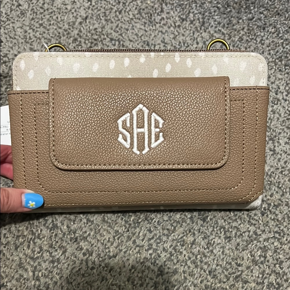 NWT Marleylilly phone wristlet